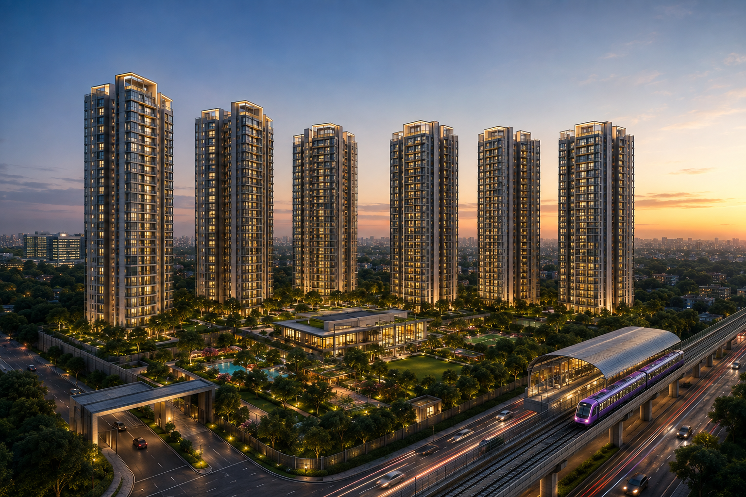 Lodha Hopefarm Junction premium residential towers